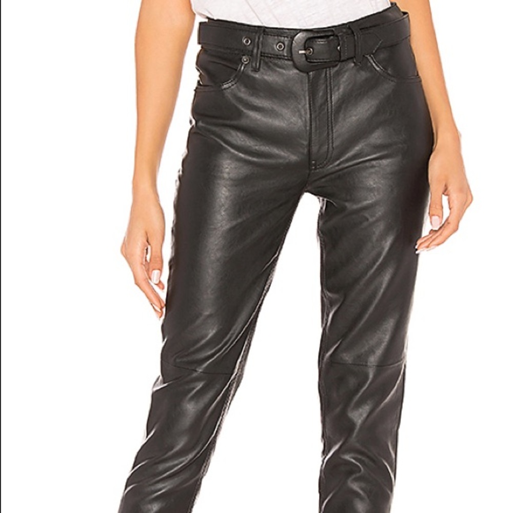 SOLD: NWOT Free People Vegan Faux Leather Pants